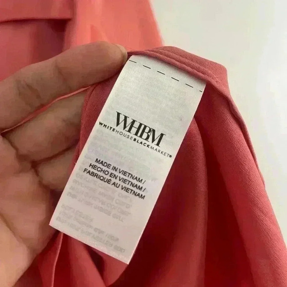 WHBM - Long Sleeve Collar Pocket Shirt - Picture 3 of 6